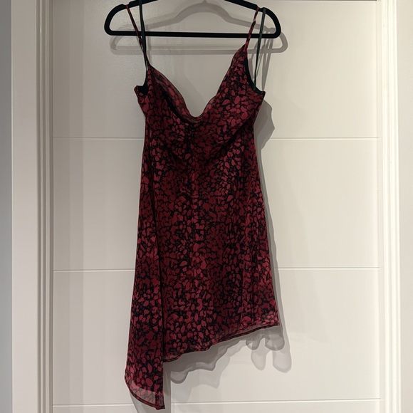 NWT NBD Doreo leopard print slip dress medium - Picture 5 of 7